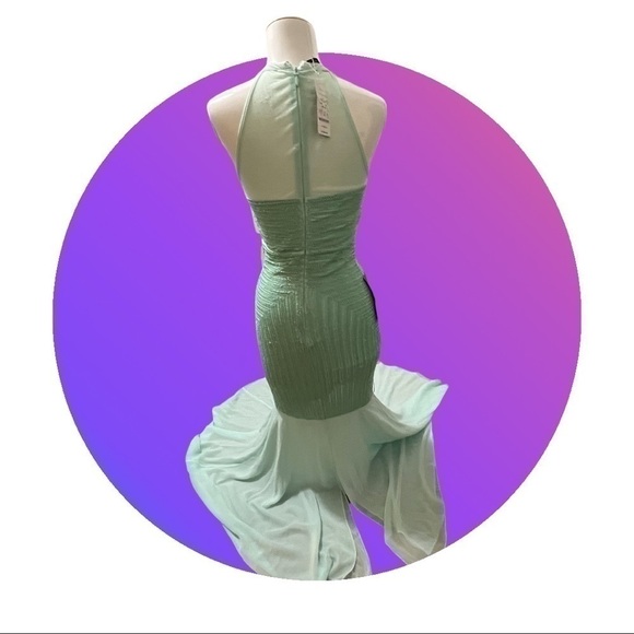 Bebe Brand New Hand-embellished Gorgeous Gown Dress Size Small - Picture 5 of 7